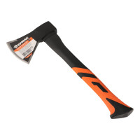 Кованый топор с фибергласовой двухкомпонентной ручкой ЕРМАК 1000 г 662-430