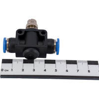 Фитинг-дроссель (пневмодроссель) цанговый 8 мм SHPI SCF 08