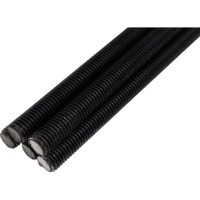 Резьбовая шпилька ЦКИ DIN975, угол резьбы 60 градусов, М12х1000 10.9 окс. уп. 5 шт. 65661