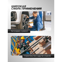 Пневмогайковерт с длинным валом Forsage 3800Н/м 1" F-82586L(47967)