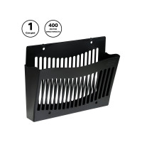 Настенный лоток Стамм черный ЛТ921