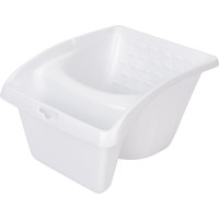 Ковш для краски DECOR 180х125х225 мм, 1,2л белый 670-2207