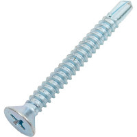 Саморез ЦКИ DIN 7504-O, JP82, 4.8х45 сверлоконечный, Ц, Ph2, уп. 500 шт. 64901