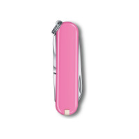 Нож-брелок Victorinox Classic SD Colors Cherry Blossom 58 мм, 7 функций, розовый 0.6223.51G