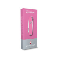 Нож-брелок Victorinox Classic SD Colors Cherry Blossom 58 мм, 7 функций, розовый 0.6223.51G