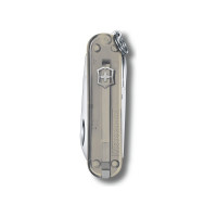 Нож-брелок Victorinox Classic SD Colors Mystical Morning 58 мм, 7 функций, серый 0.6223.T31G