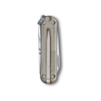 Нож-брелок Victorinox Classic SD Colors Mystical Morning 58 мм, 7 функций, серый 0.6223.T31G