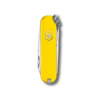 Нож-брелок Victorinox Classic SD Colors Sunny Side 58 мм, 7 функций, жёлтый 0.6223.8G