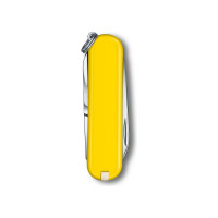 Нож-брелок Victorinox Classic SD Colors Sunny Side 58 мм, 7 функций, жёлтый 0.6223.8G