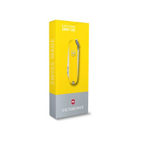 Нож-брелок Victorinox Classic SD Colors Sunny Side 58 мм, 7 функций, жёлтый 0.6223.8G