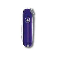 Нож-брелок Victorinox Classic SD Colors Persian Indigo 58 мм, 7 функций, индиго 0.6223.T29G