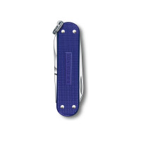 Нож-брелок Victorinox Classic SD Alox Colors Night Dive 58 мм, 5 функций, фиолетовый 0.6221.222G