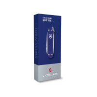 Нож-брелок Victorinox Classic SD Alox Colors Night Dive 58 мм, 5 функций, фиолетовый 0.6221.222G