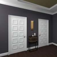 Напольный плинтус Decomaster 110х16х2000 мм A017