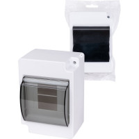 Бокс TDM ELECTRIC КМПн-2/4 для наружной установки с полупрозрачной крышкой, IP30 НАРОДНЫЙ SQ0907-0602