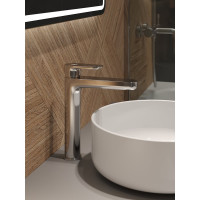 Смеситель для накладной раковины Agger Gorgeous хром A0212100