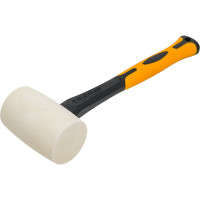 Киянка Pobedit белая, обрезиненная рукоять 70% фиберглас 225 гр  2541325