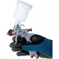 Мини-краскопульт Jeta PRO Mini JL887 HVLP, JMJ87 сопло 1.2 мм, верхний пластиковый бачок 0.125 л Mini JL887/12 HVLP