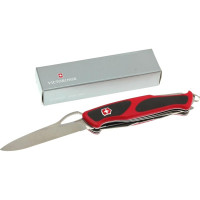 Нож Victorinox RangerGrip 78, 130 мм, 12 функций, красный с черным 0.9663.MC