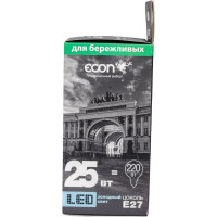 Светодиодная лампа ECON LED A 25Вт E27 6500K A67 ES 7125022