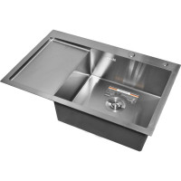 Кухонная мойка из нержавеющей стали GERHANS K 37851-R 11088
