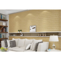 3D панель мягкая самоклеящаяся LAKO Классический кирпич (бежевый; 70х77 см) LKD-01-04-06