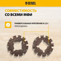 Набор насадок универсальный для МФИ 15 шт Denzel 782415