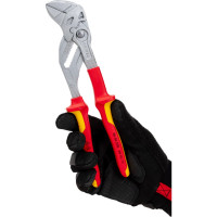 Переставные клещи-ключ Knipex VDE, 250 мм, хром, 2К ручки, KN-8606250SB