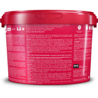 Краска латексная PARADE W100 Влажные помещения база А 2,5 л Россия 90002002353