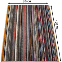 Придверный коврик ComeForte мультиколор 80х120 см PP-2005