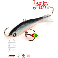 Балансир LUCKY JOHN NORDIC 6, тройник, длина 60 мм, цвет 58, блистер 51601-58