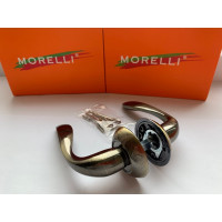 Дверная ручка MORELLI "Львиная лапа" MH-05 AB, цвет - бронза 9010583