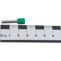 Наконечники для проводов обжимные гильза Е6018 6мм2 с изолированным фланцем (упаковка/20 штук) TDM ELECTRIC SQ0568-0044