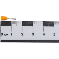 Наконечники для проводов обжимные гильза Е0508 0,5мм2 с изолированным фланцем (упаковка/20 штук) TDM ELECTRIC SQ0568-0036