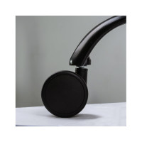 Кресло руководителя Helmi HL-ES02 Extra Strong повышенной прочности, экокожа черная, до 200 кг 274821