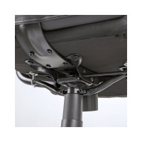 Кресло руководителя Helmi HL-ES02 Extra Strong повышенной прочности, экокожа черная, до 200 кг 274821