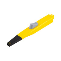 Пьезозажигалка HOMESTAR HS-1206 желтая 102773
