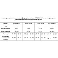Утепленный костюм СПРУТ ОРИОН темно-синий/васильковый, р. 52-54 (104-108), рост 182-188 128256