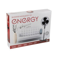 Вентилятор Energy ELEGANCE EN-1624, с пультом, 16 дюйм, черный 100109