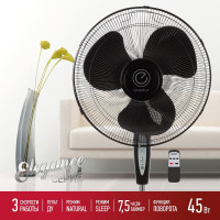 Вентилятор Energy ELEGANCE EN-1624, с пультом, 16 дюйм, черный 100109
