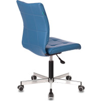 Компьютерное кресло Бюрократ CH-330M синий искусственная кожа крестовина металл CH-330M/OR-03