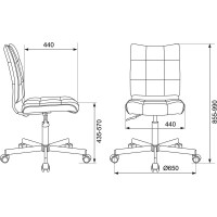 Компьютерное кресло Бюрократ CH-330M чёрный велюр крестовина металл CH-330M/LT-20