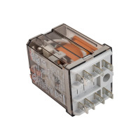 Силовое реле Finder 2 перекидных контакта 16А, 230В AC, 623282300040