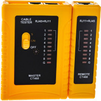 Тестер для витой пары ITK RJ11/RJ45 CT468
