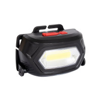 Налобный светодиодный аккумуляторный фонарь KRAFT 3W KT 835903