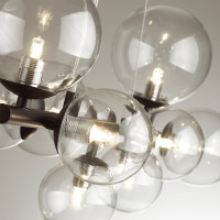 Люстра ODEON LIGHT стекло G9 7*40W TOVI 4818/7