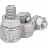 Клемма для аккумулятора General Technologies "+" Тип EURO под болт с гайкой /латунь/ GT-M060002P