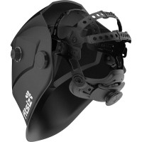 Сварочная маска хамелеон FITSIZ (4/9-13 DIN, 2 дат., окно 93x43 мм) + сменное стекло FSC-С777GL