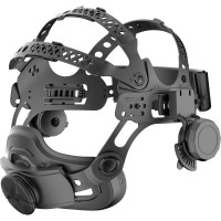 Сварочная маска хамелеон FITSIZ (4/9-13 DIN, 2 дат., окно 93x43 мм) + сменное стекло FSC-С777GL