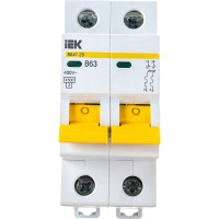 Автоматический выключатель IEK ВА47-29, 2Р, 63А, 4,5кА, х-ка В MVA20-2-063-B